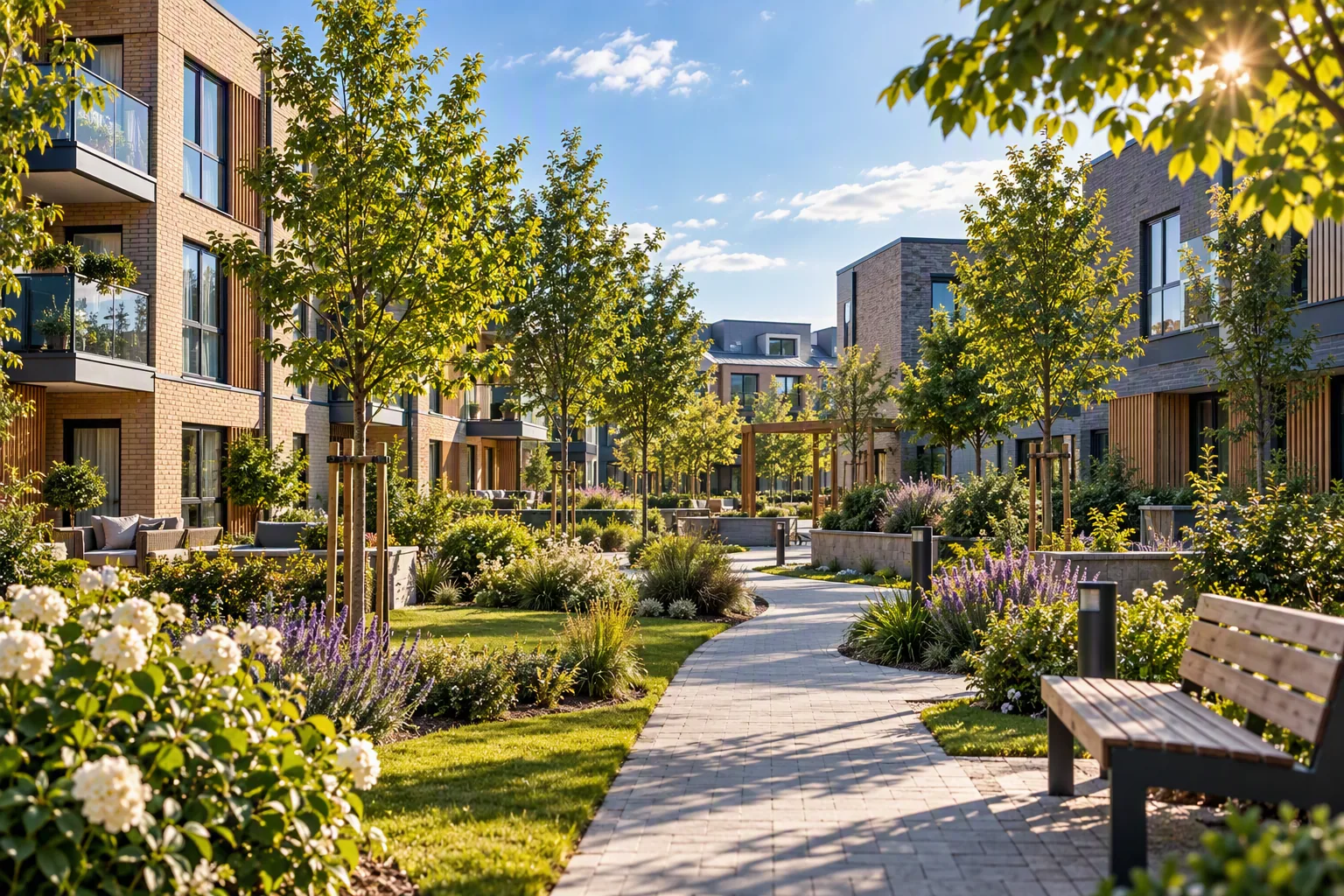 Housing and community gardens
